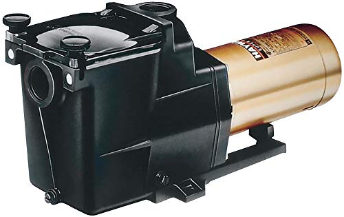 Hayward Super Pump High Efficiency 0.75 Total HP Pool Pump Black