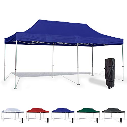 Vispronet 10x20 Pop Up Canopy Tent Blue