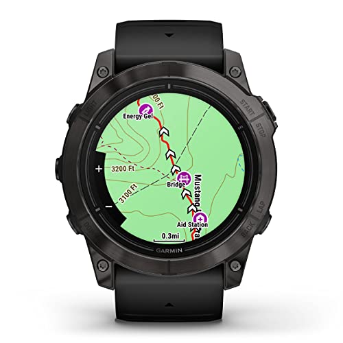 PlayBetter Garmin epix Pro (Gen 2) Sapphire GPS Outdoor Watch Bundle Carbon Gray 51mm