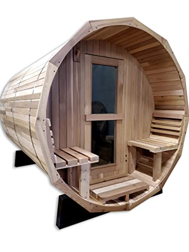 SymbolicSpas Canadian Redwood Cedar Outdoor Sauna