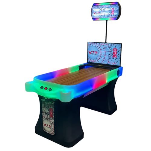 Spider 360 VTG Shuffleboard w/Marquee Translucent Color Changing
