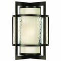 Fine Art Lamps Singapore Moderne Outdoor Glass Wall Sconce Fluorescent Bronze