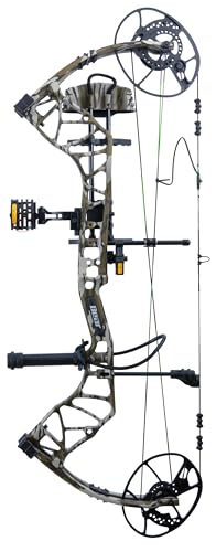 Bear Archery Gamekeeper Ready to Hunt Compound Bow Package Left Hand Mossy Oak Bottomland