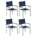 Oxford Garden Travira Sling Armchair Set of 4 Ink Pen