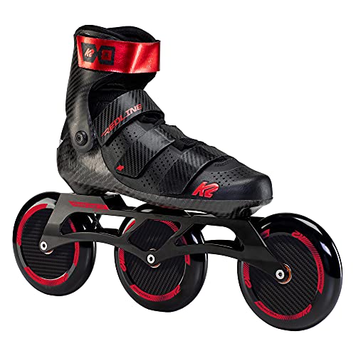 K2 Redline 125 Men's Inline Skates Black/Red 10.5