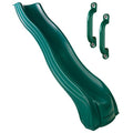 Swing-N-Slide Alpine Plastic Slide with Safety Handles Green