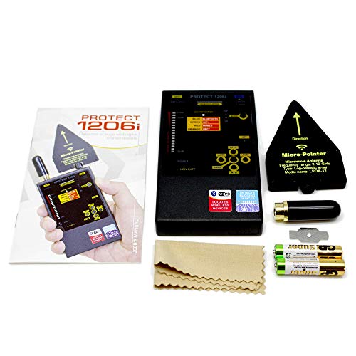 Discover It DefCon DD1206 Professional Digital RF Detector with Bluetooth, GSM & WiFi