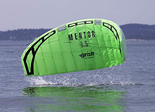 Prism Kite Technology Mentor 3.5m Water-relaunchable Three-line Power Kite Green