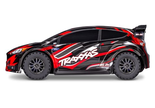 Traxxas Ford Fiesta ST Rally 1/10 Scale 4X4 Rally Car Red