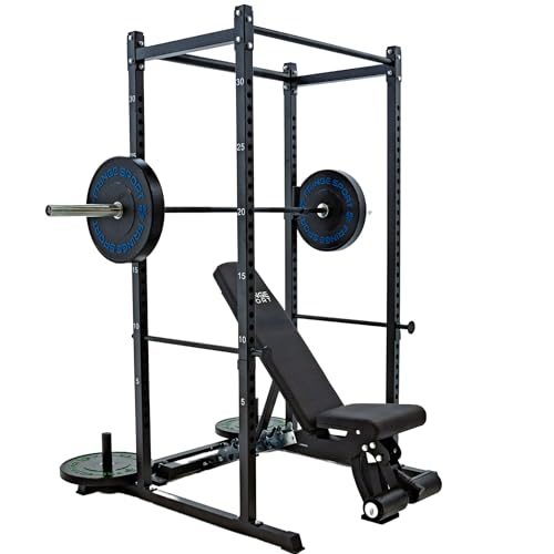 FringeSport Free Standing Squat Cage Black
