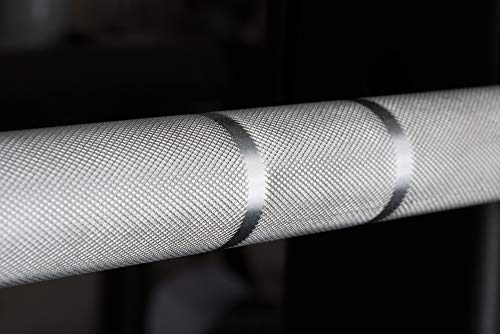 CFF FIT Olympic Weight Bar | CFF Keystone 15 kg Olympic Needle Bearing Bar | Hard Chromed Zinc