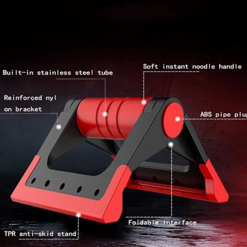 MIOBER Push Up Bars Exercise Training Stands - Fitness Chest Grip Sports Muscular Handles Board Rack