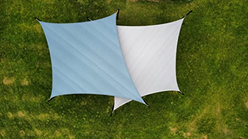 Sentinel Shade Systems Summit Series Shade Sail Square Chino Cream