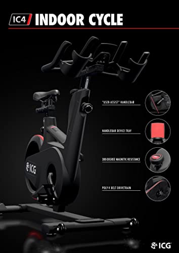 Life Fitness ICG Group Indoor Exercise Bike IC4 Matte Slate