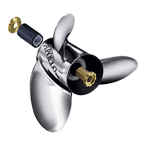 Apollo A-Series 3-Blade Stainless Steel Propeller 15-1/4" Diameter x 19" Pitch