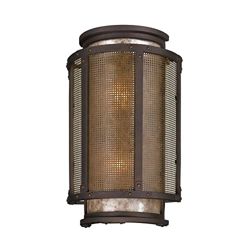 Troy Lighting Copper Mountain 2-Light Outdoor Wall Lantern 11.25" x 18.25" Centennial Rust