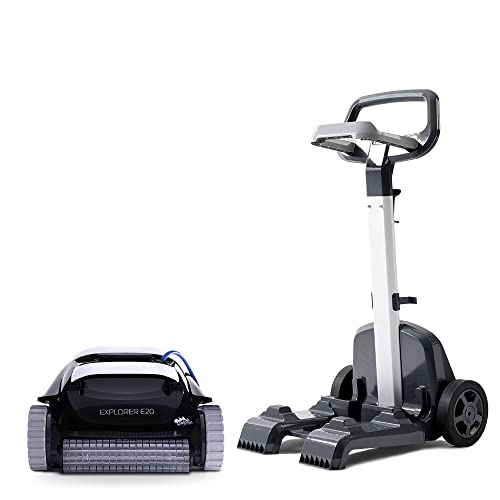 Dolphin Explorer E20 Robotic Pool Vacuum Cleaner Gray
