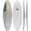 Boardworks Kraken Stand Up Paddleboard Epoxy Hardboard Bamboo/Grey/Ocean
