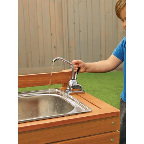 Excellerations Outdoor Toddler Mud Kitchen Wood