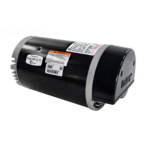 The Pool Supply Shop North Star Threaded Shaft Pool Pump Motor Black