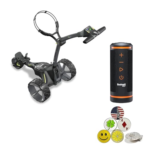 AMBA7 Motocaddy M3 GPS DHC Electric Caddy Cart Bundle Black