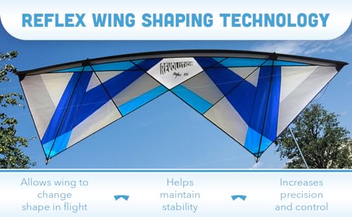 Revolution Reflex XX Sport Wing Kite with Accessories Purple/Lime