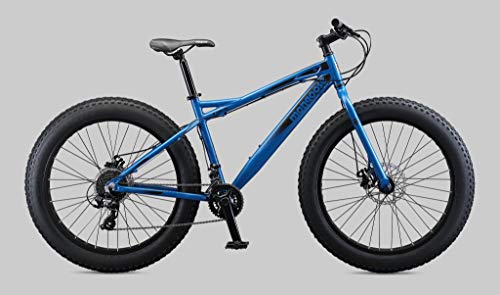 Mongoose Juneau Fat Tire Mountain Bike Blue