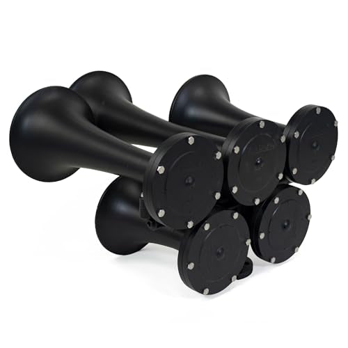 HornBlasters Nathan Airchime K5HA Train Horn Stealth Black