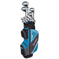 Tour Edge Bazooka 370 Complete Set-RH-Uniflex-Steel-Tall Black/Blue
