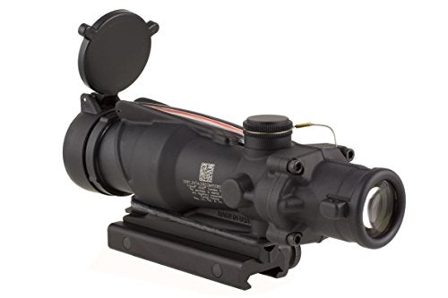 Trijicon ACOG 4x32 BAC Rifle Optic with Red Chevron Reticle Red