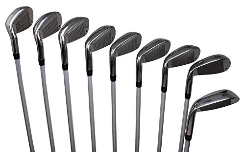 Extreme X7 Big & Tall Men's Iron Set +1" Over Right Handed Regular Flex, Black