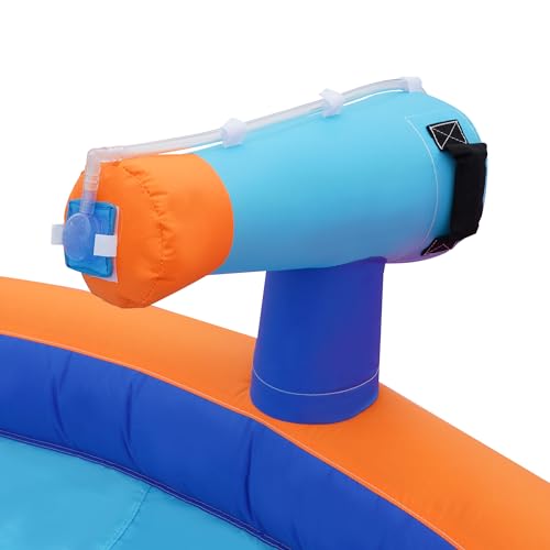 Outsunny Kids Inflatable Water Slide 4-in-1 Bounce House Multi-Colored