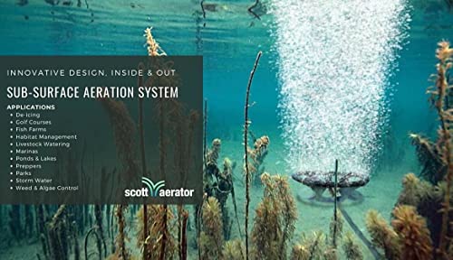 Scott Aerator DA-20 Display Pond Aerator 1HP 230V Black