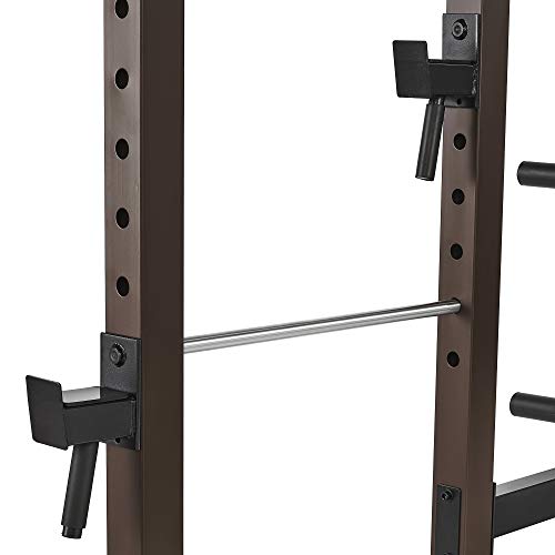 Steelbody Strength Training Monster Cage Squat Rack Home Gym Station System Black