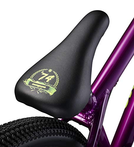 Mongoose Fireball Dirt Jump Mountain Bike 26-Inch Mechanical Disc Brakes Purple