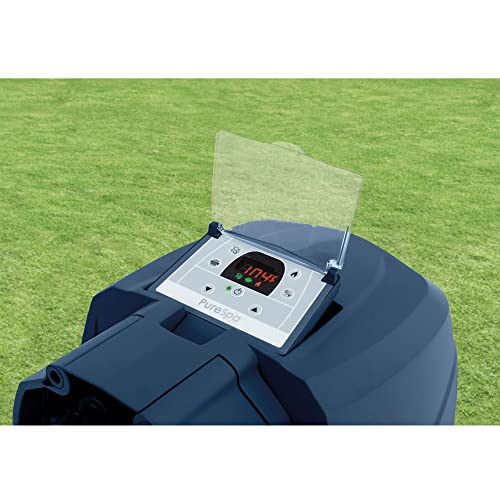 Intex PureSpa Plus Inflatable Hot Tub with Maintenance Kit Blue