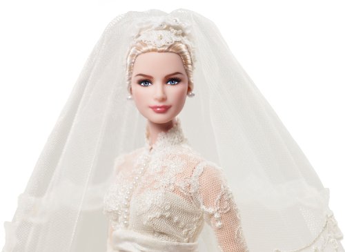 Barbie Princess Grace Kelly Silkstone Bride Gold