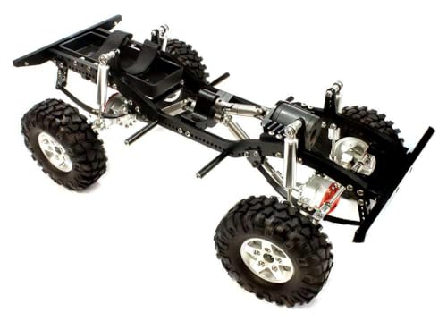 Integy RC Model CNC-Machined Aluminum 1/10 Type D90 4WD Off-Road Scale Crawler ARTR
