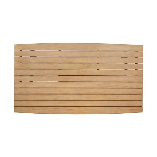 Armen Living Cypress Modern Outdoor Patio Conversation Set, 4 Piece Ivory
