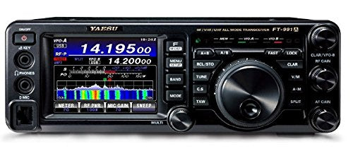 YAESU Bundle - FT-991A HF/VHF/UHF Transceiver with TM Quick Reference Card Multi-color