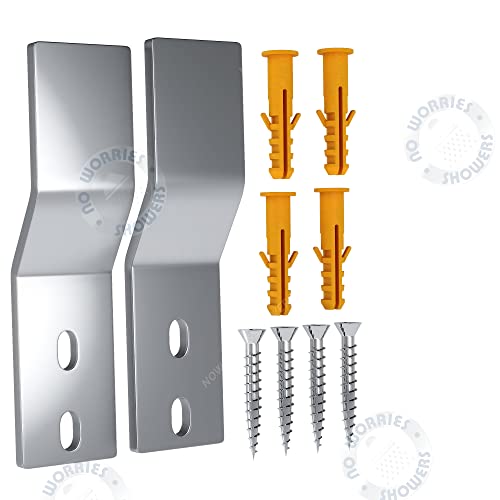 No Worries Products Bondi Silver ADA 316 Marine Grade Stainless Steel Outdoor Shower Panel Brushed Stainless Steel