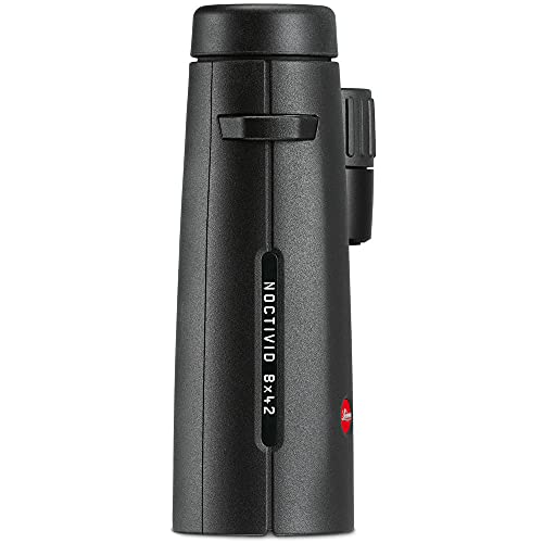 Leica 8x42 Noctivid Binoculars Black with Backpack, Monopod, Cleaning Set, Cap Keepers, Neck Strap