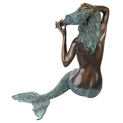 Design Toscano Medium Mermaid of the Isle of Capri Sculpture Bronze