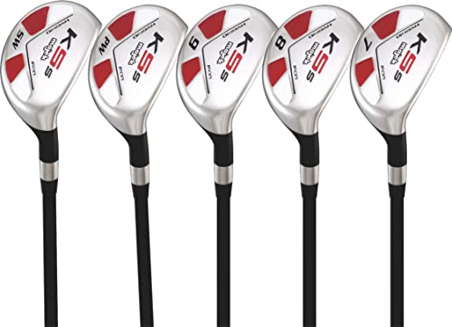 Majek Men's Golf Hybrid Partial Set Black