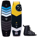 Hyperlite Murray Pro Mens Wakeboard 139 W/Team OT Bindings Black/Yellow