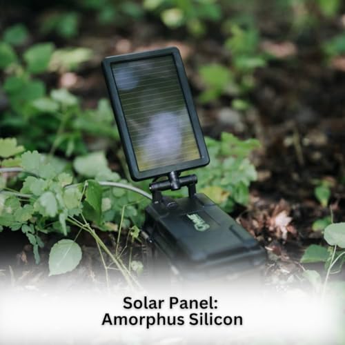 Stealth Cam HME Trail Camera 12V Solar Power Bundle with 6X Accessories