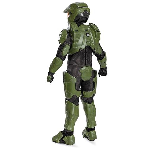 Disguise Halo Master Chief Kids Costume with Full Armor and Helmet, Child Size 10-12