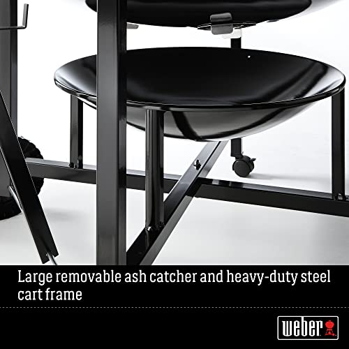 Weber The Ranch Charcoal Kettle Grill Black