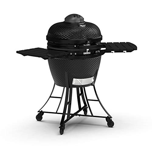 PIT BOSS Kamado BBQ Ceramic Grill Cooker 22 Inch Black