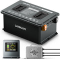 Lamnory 48V 105Ah Lithium Golf Cart Battery with Touch Monitor & Charger
